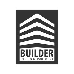 Building logo. Design department. Modern Buildings. Company icons.