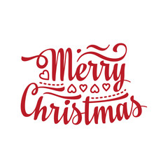 New Year card. Holiday colorful decor. Lettering 