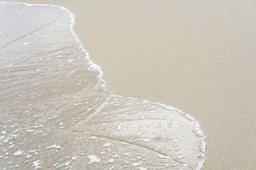 Fototapeta na wymiar Sea and sand at coastline Danang
