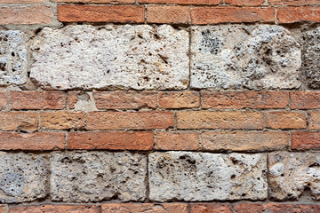 Old brick wall texture Siena