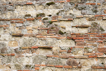 Old brick wall texture Rome