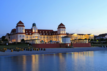 Baltic Seaside Resort in Binz at Ruegen, Baltic Sea, Germany