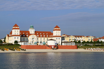 Obraz premium Baltic Seaside Resort in Binz at Ruegen, Baltic Sea, Germany