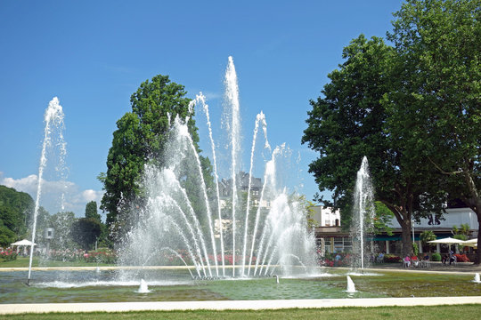 springbrunnen in bad kissingen
