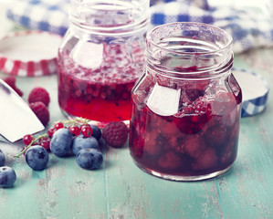 homemade berry  jam
