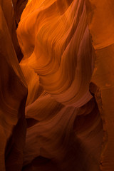 Felsmuster im Antelope Canyon nahe Page, Utah
