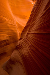 Felsmuster im Antelope Canyon nahe Page, Utah