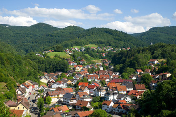 Fototapeta na wymiar Bühlertal - Nordschwarzwald