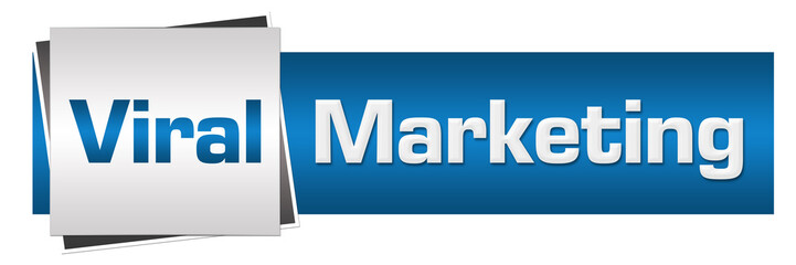 Viral Marketing Blue Grey Horizontal 