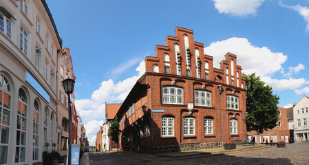Rendsburg Historisches Rathaus Panorama