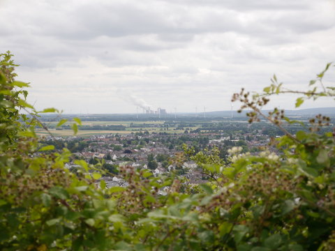 Aachen Baesweiler Carl-Alexander Park Blick nach Weisweiler 2