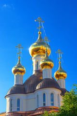 Fototapeta na wymiar Russian Orthodox Church