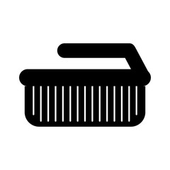 Cleaning brush isolated icon