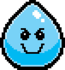 Evil 8-Bit Cartoon Water