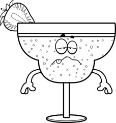 Sick Cartoon Strawberry Daiquiri