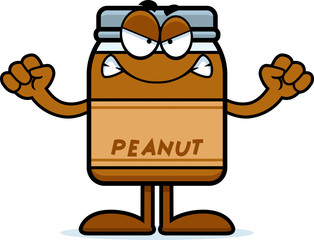 Angry Cartoon Peanut Butter