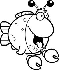 Hungry Cartoon Imitation Crab © corythoman
