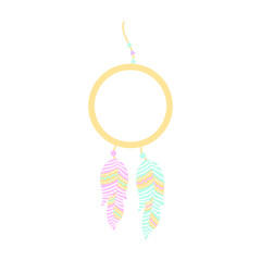 Boho style dream catcher