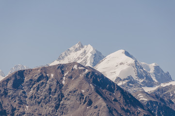 Bernina, Piz Bernina, Alpen, Engadin, Oberengadin, Val Bernina, Val Rosen, Wanderweg, Sommer, Graubünden, Sommer, Schweiz