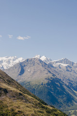 Pontresina, St. Moritz, Val Bernina, Piz Bernina, Val Roseg, Bernina, Muottas Muragl, Schafberg, Wanderweg, Alpen, Engadin, Oberengadin, Graubünden, Sommer, Schweiz