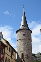 Fototapeta na wymiar Maintorturm in Karlstadt