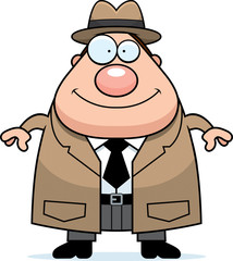 Happy Cartoon Detective
