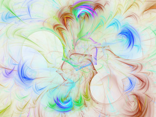 Abstract fractal background