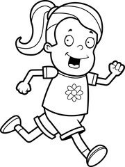 Girl Running