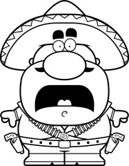 Scared Cartoon Bandito