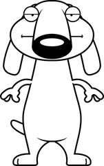 Bored Cartoon Dachshund