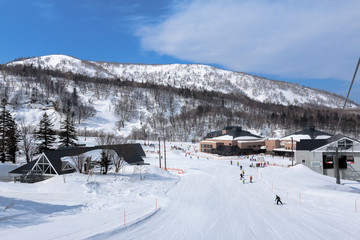 Mountain snow hokkaido