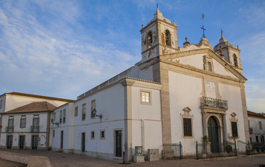City of Lagos, view at Church of Santa Maria, Algarve, Portugal