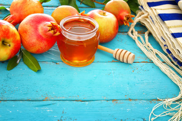 Rosh hashanah (jewish New Year holiday) concept