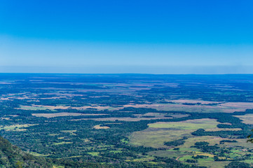 View from a Hill in Paraguay
