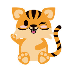 cute animal cartoon icon image