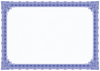 Classic Border with outline inside background editable vector