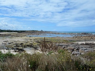 greve bretonne marée basse