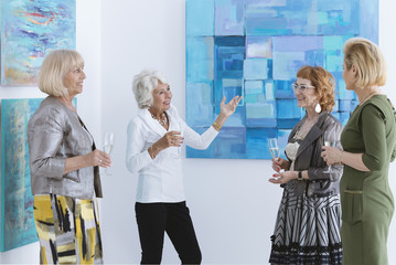 Women on exhibition