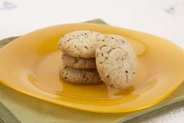 Sesame Seeds Biscuits or Til Cookies 