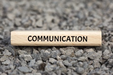 COMMUNICATION - image with words associated with the topic SOCIAL MEDIA, word, image, illustration © domoskanonos