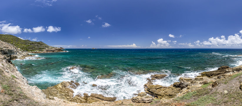 Beautiful Caribbean Beaches From Saint Martin, Sint Maarten Caribbean