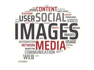 IMAGES - image with words associated with the topic SOCIAL MEDIA, word, image, illustration