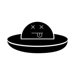 ufo flying kawaii character