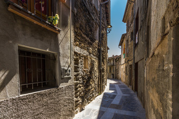 The Castellfollit de la roca, Spain