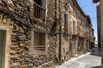 The Castellfollit de la roca, Spain