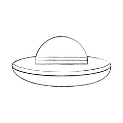 ufo flying isolated icon