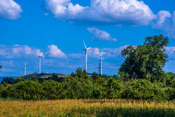 Industrie im Sommer
