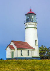 Historic Cape Blanco Lighthouse, Oregon State 