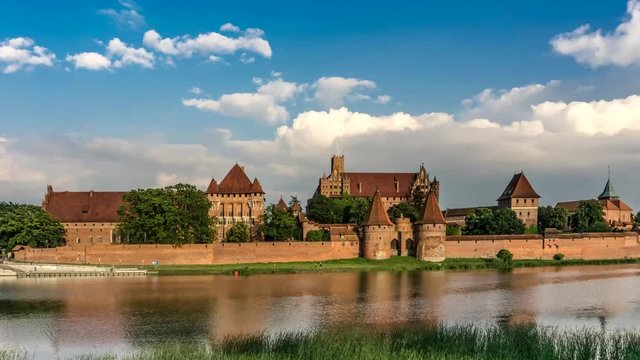Teutonic Order castle in Malbork.