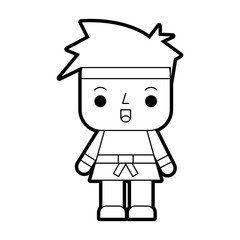 Avatar of a video game warrior